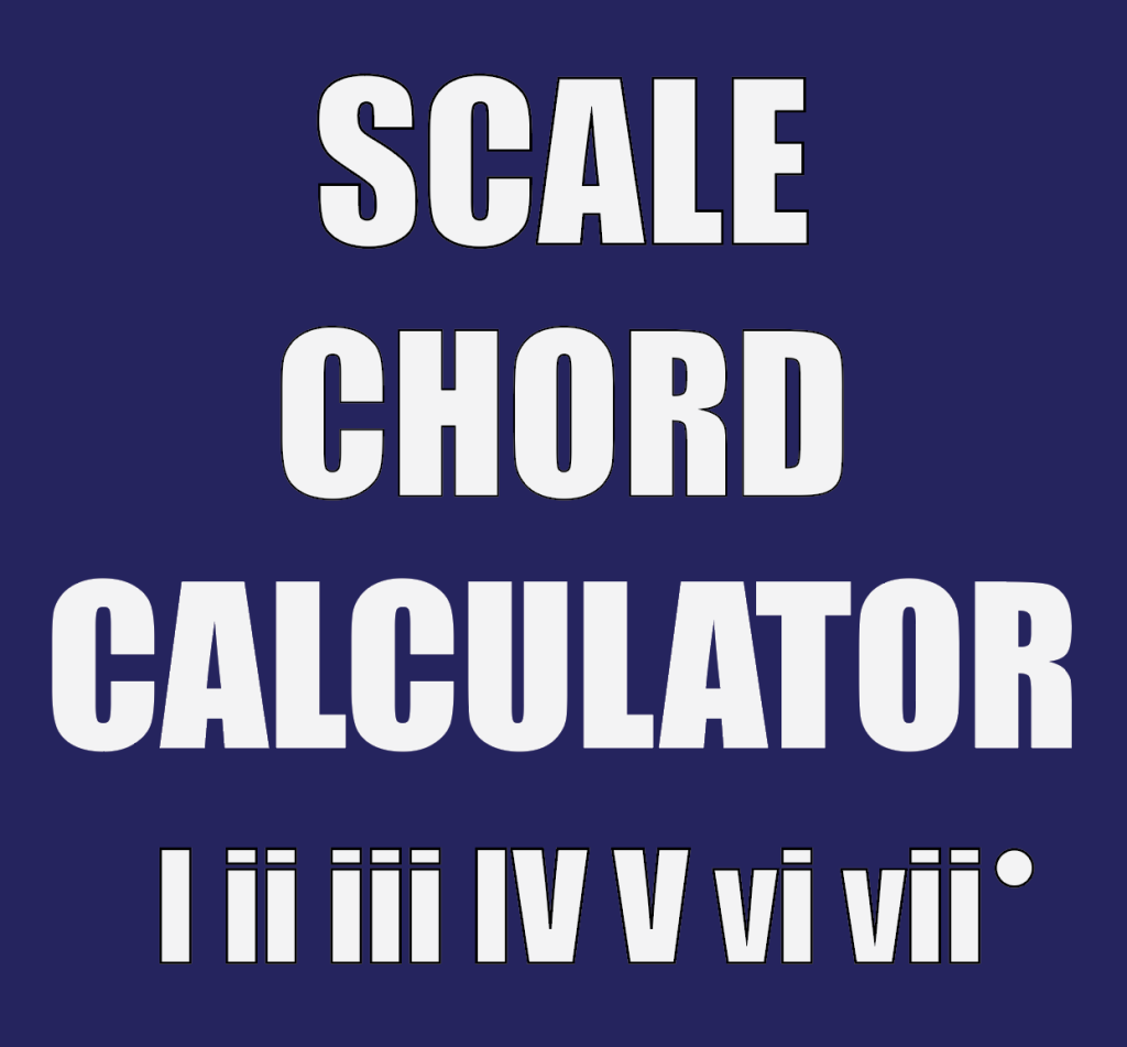 Scale chord calculator